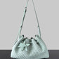 Full-Grain Leather and Satin-Finish Woven Nylon | Hira Air Bag
