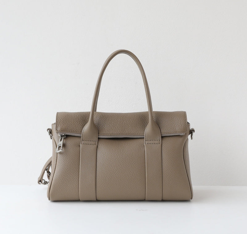 Full-Grain Leather Bag |  Togo Leather  | The Mercer