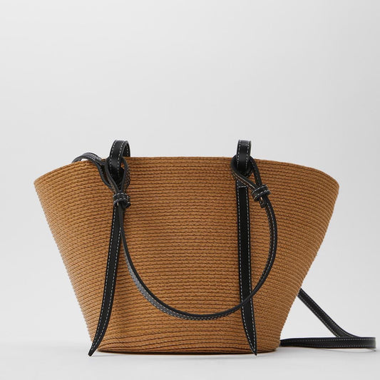 Straw bag