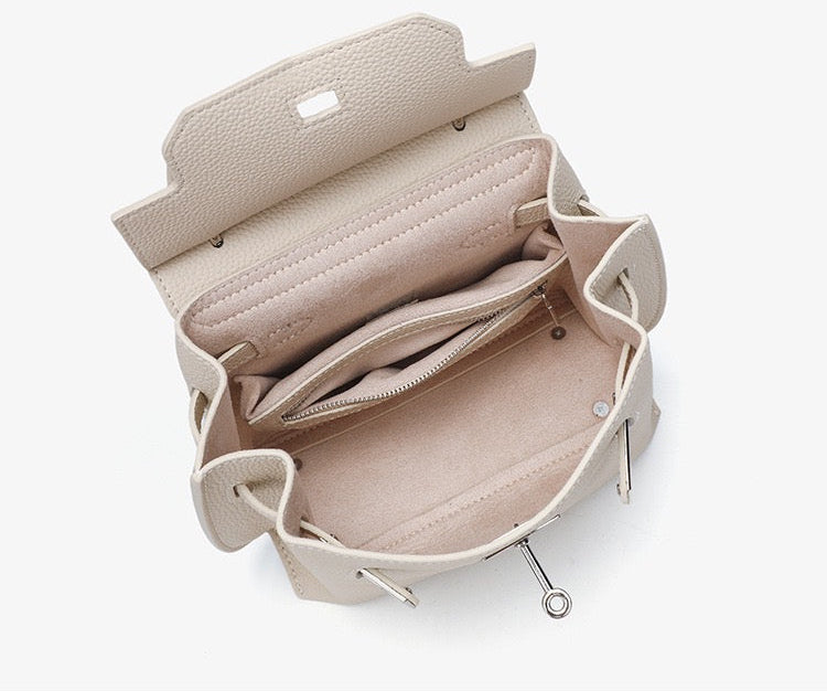 Full-Grain Leather  bag | First record-mini