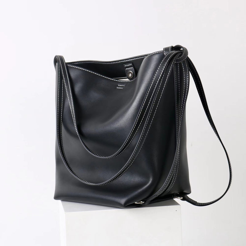 Refined split cowhide leather | Adaptive Bag