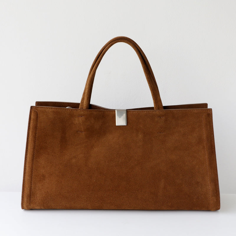 Leather Tote Bag |  Full-Grain Cowhide Work Bag for Women | Brighton