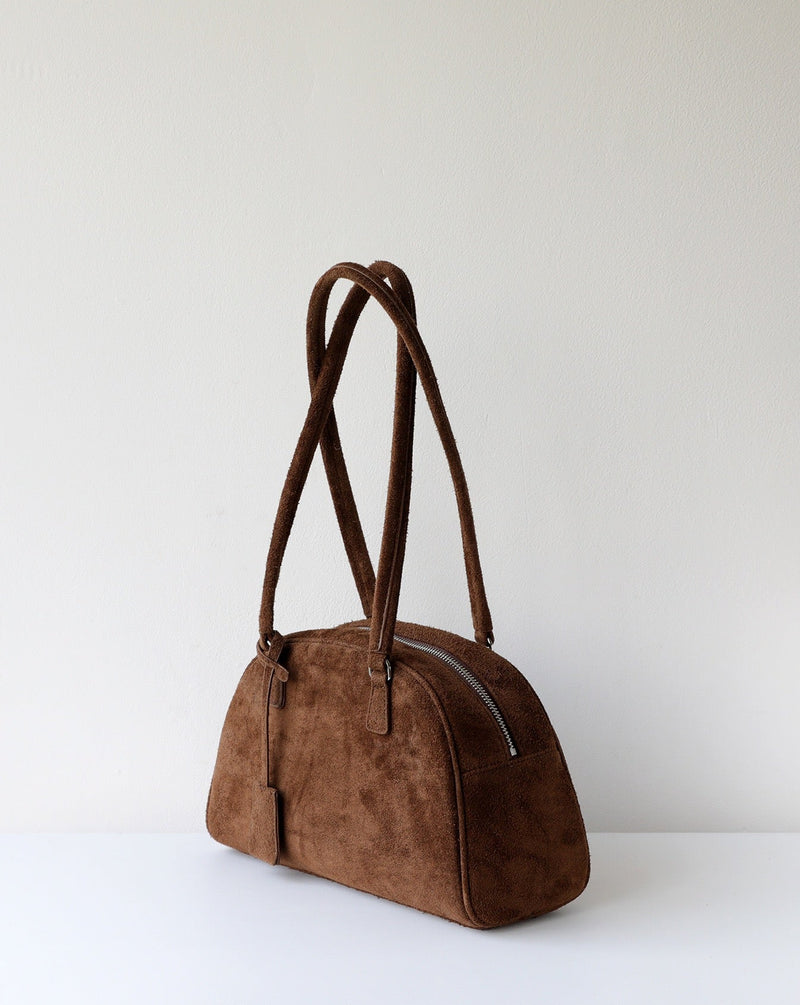 Nubuck Leather Bag | Luna Shell