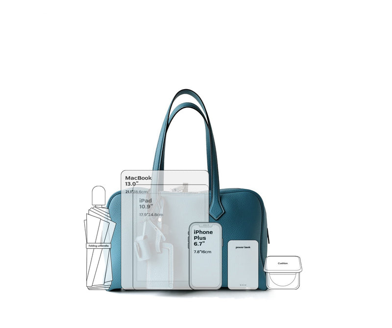 Full-Grain Leather bag | Big world