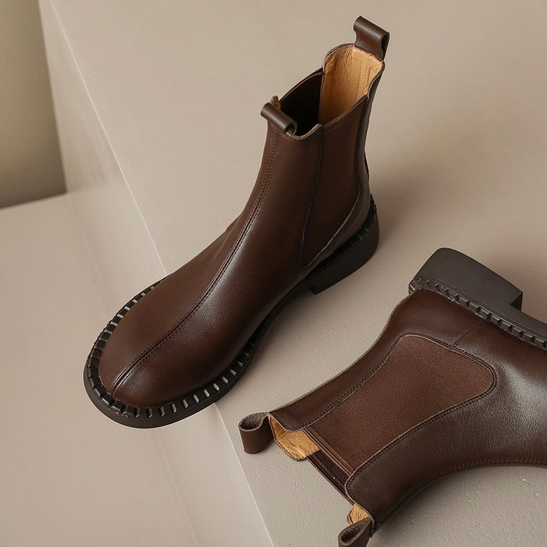 Leather boots | Pure world