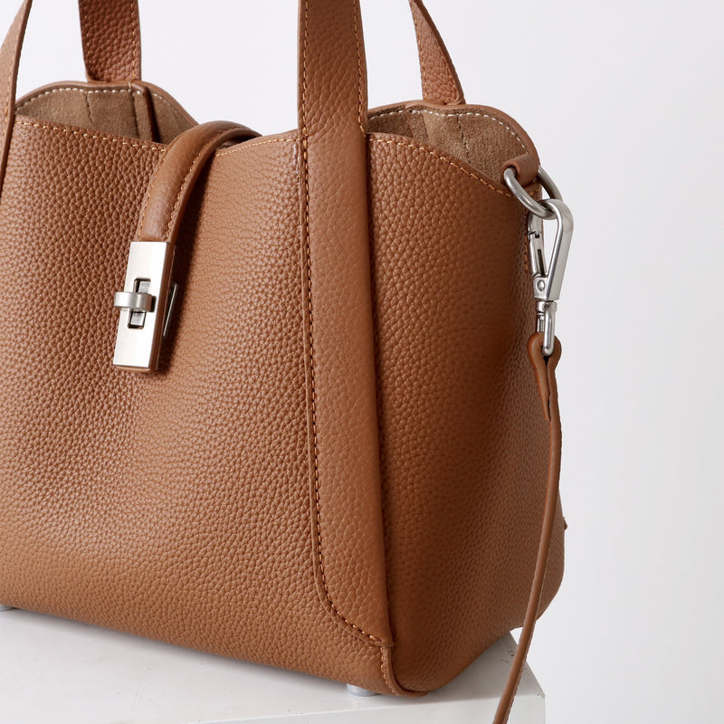 Full-Grain Leather Bag | Flexa