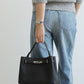 Full-Grain Leather Bag |  Astra Tote