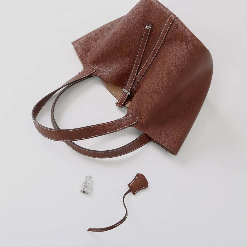 Full-Grain Leather Bucket Bag | Energy