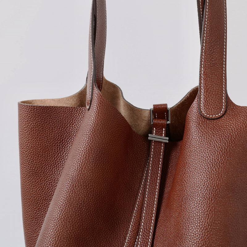 Full-Grain Leather Bucket Bag | Energy
