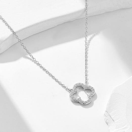 925 sterling silver necklace | 18K gold plated | Lucky life