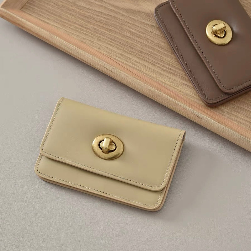 Cowhide leather wallet | classic melody