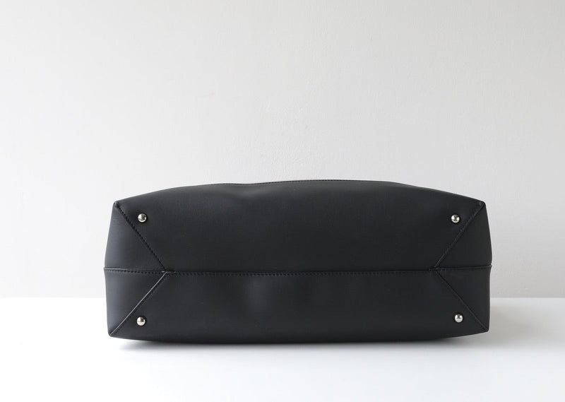 Canvas and Full-grain leather Tote |  Open Road