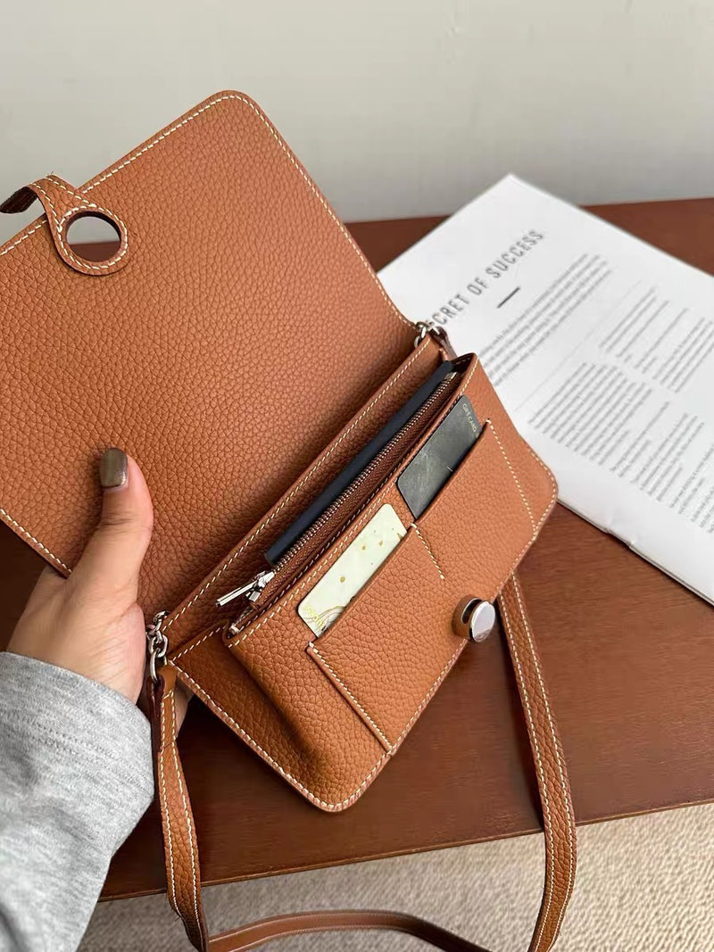 Full-Grain Leather Bag | 3 in 1 | Sandwich