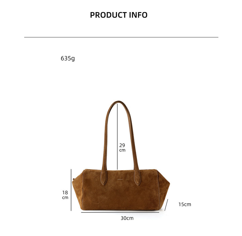 Full-grain nubuck leather | Leaf