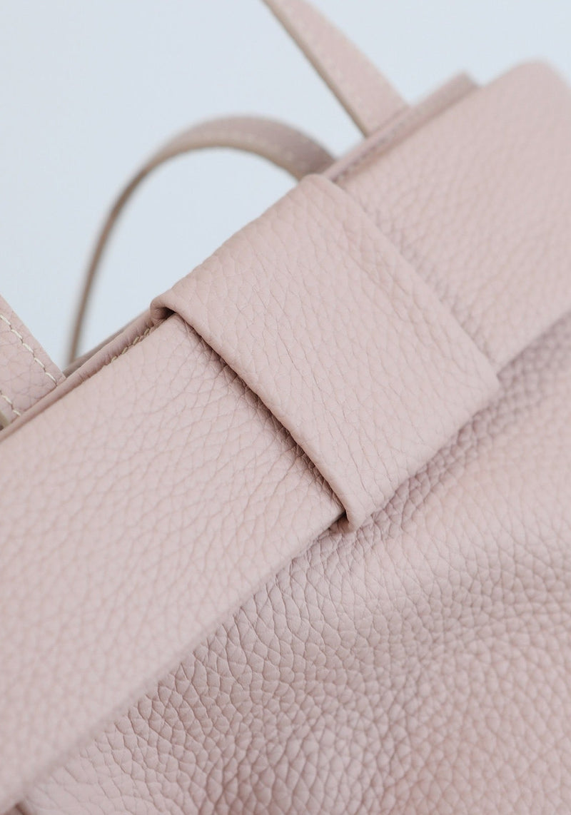 Full-Grain Leather Bag |  Bow Crossbody Bag | Roselle