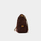 Premium Lambskin Leather Chain Shoulder Mini bag | Aurora