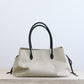 Canvas & Full-Grain Leather Tote Bag | Arlo Tote