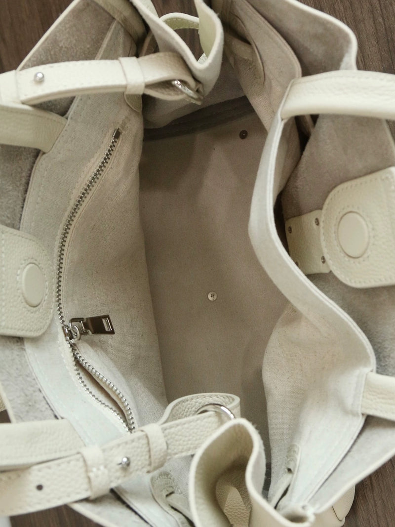 Full-Grain Leather Bag | Clouds