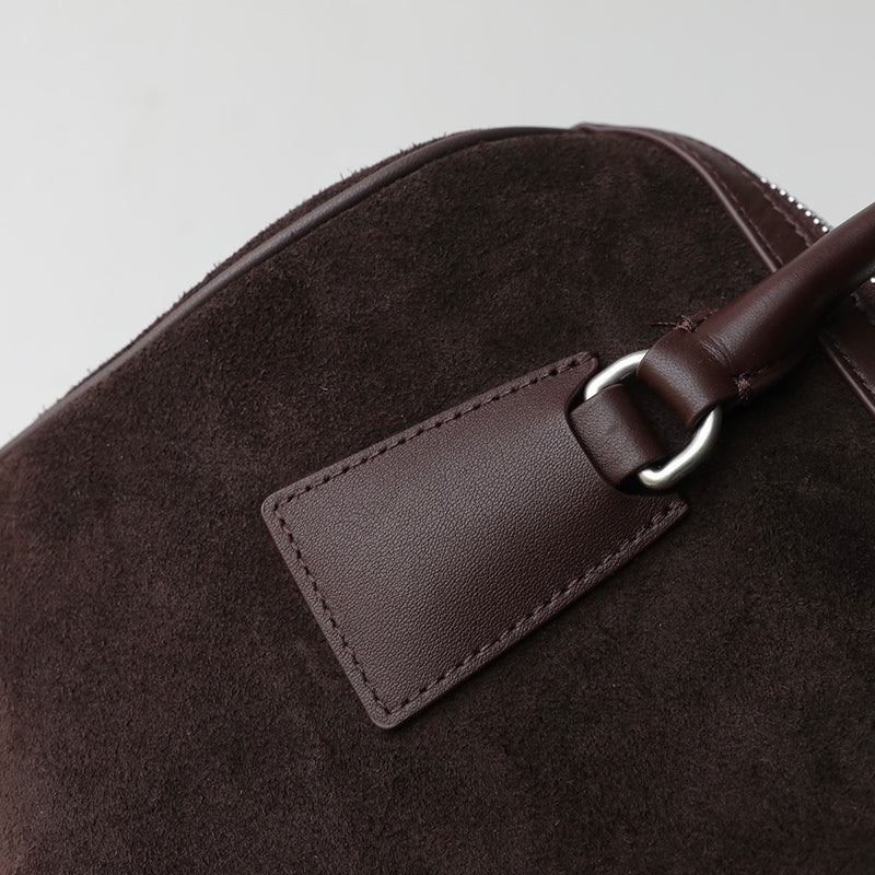 Full-Grain Leather Bag |  Suede bag | Forme Boston