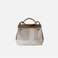 Full-Grain Leather and Canvas bag |  Canvas first