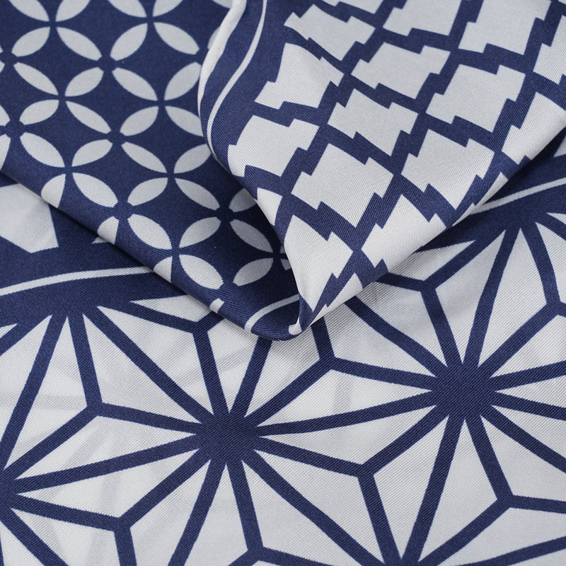 Twill Silk scarf | Sky blue