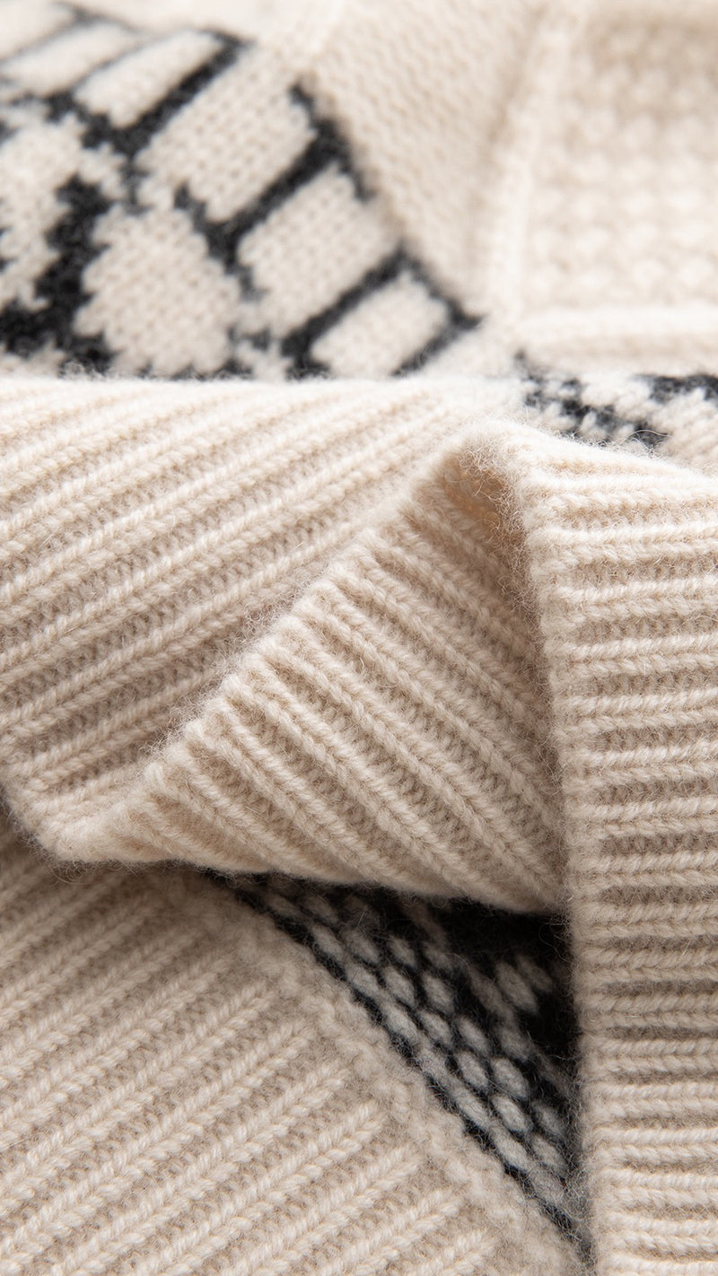 Cable-Knit Cashmere Sweater | Clara