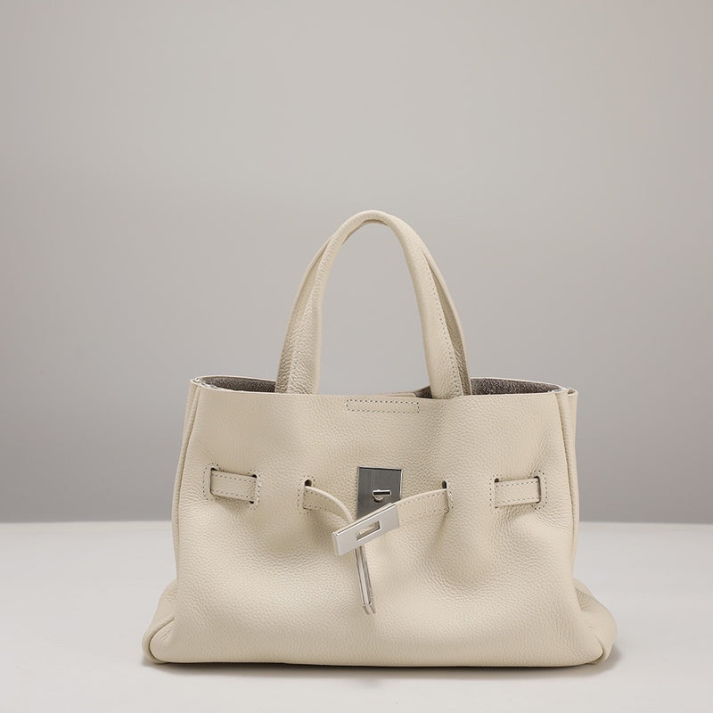 Full-Grain Leather Bag | Clouds