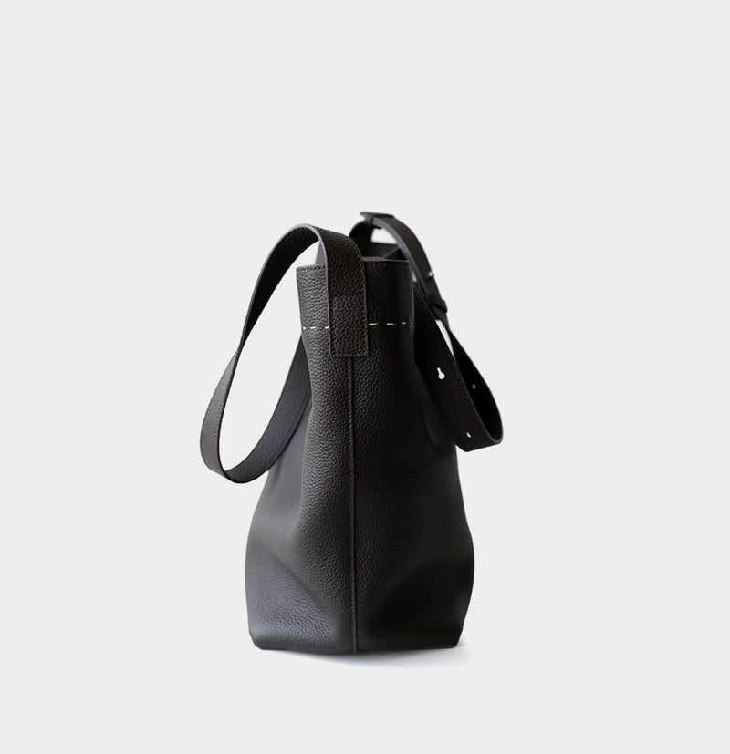 Full-Grain Leather bucket bag | Independent will