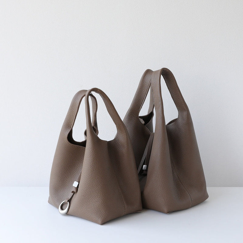 Full-Grain Lamb Leather Bag | Luna Ring