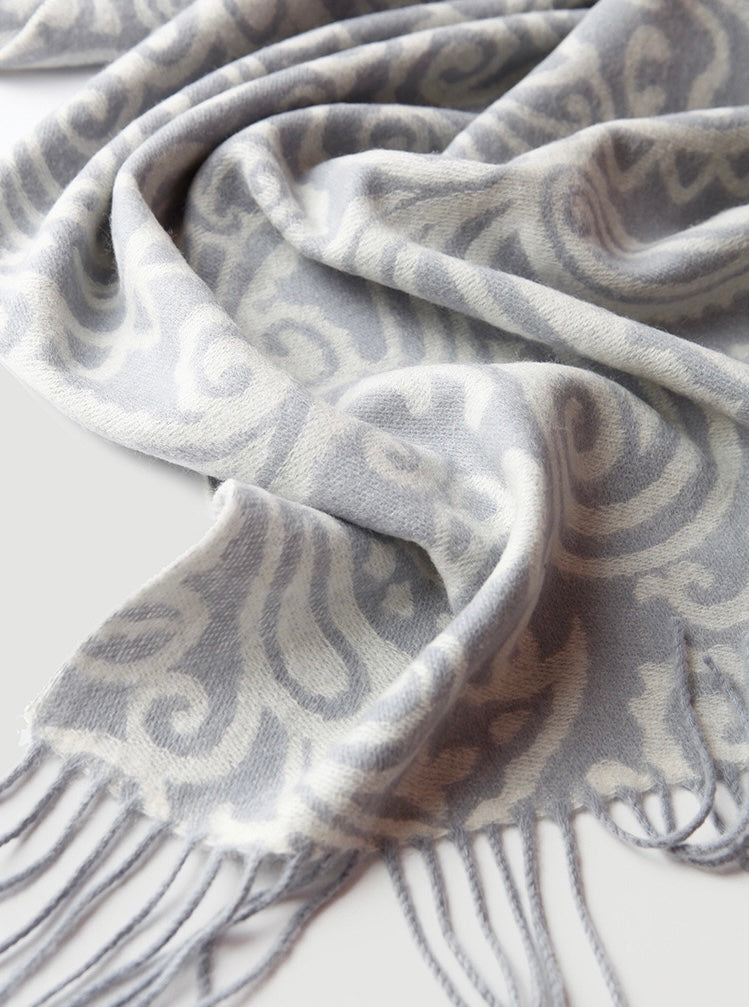 Luxurious Lambswool blanket | Cloudy