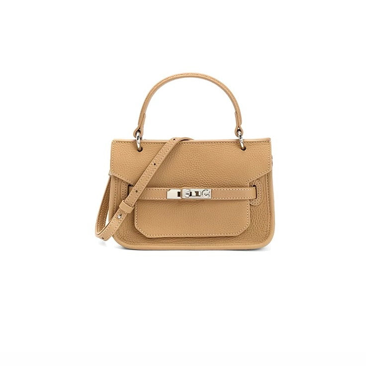 Full-Grain Leather mini bag | Ice cream