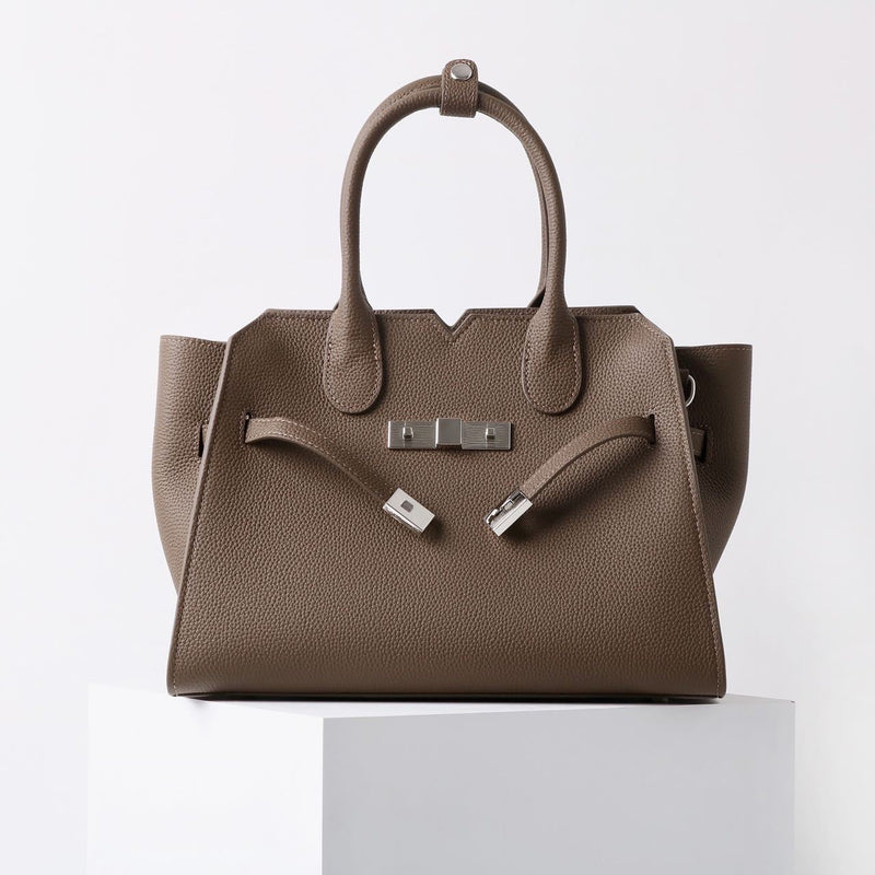 Full-Grain Leather Bag | Pure tea