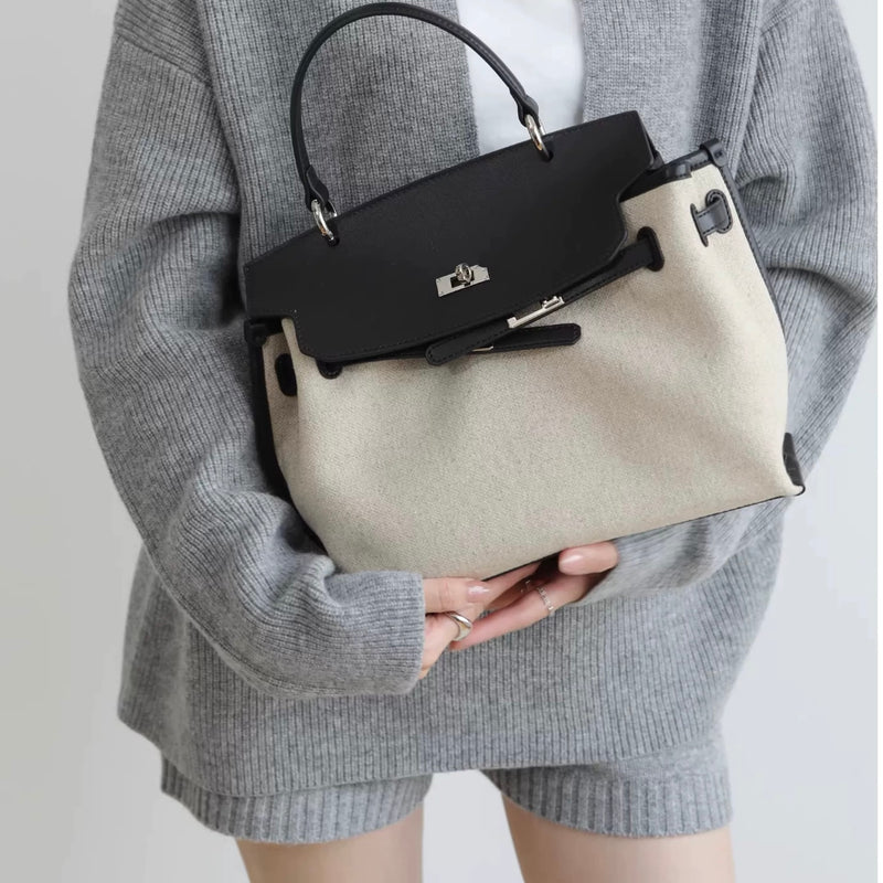Linen canvas and Cowhide leather | Everyday carry