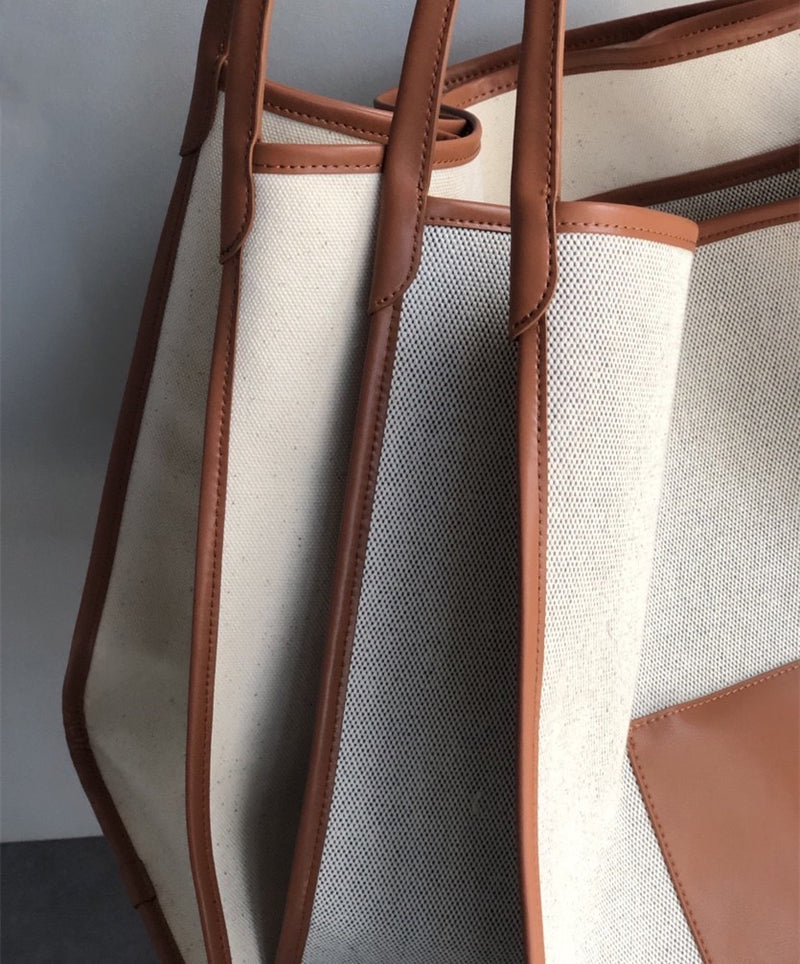 Ultra-lightweight durable linen canvas tote bag | Linca