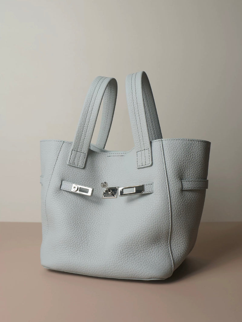 Full-Grain Leather Bag| Cera Small Tote