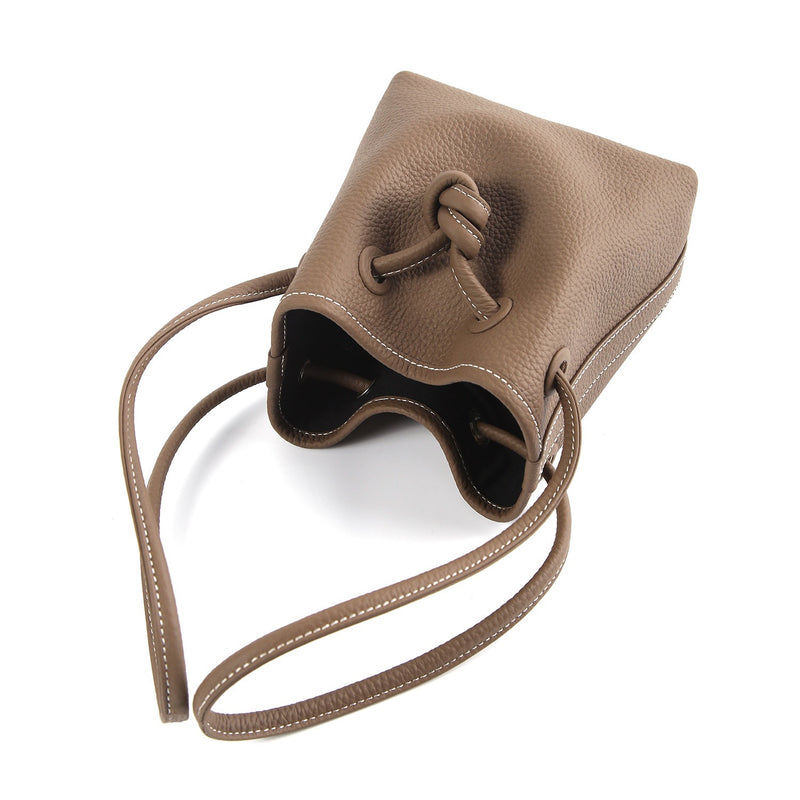 Leather Bucket bag