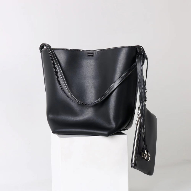 Refined split cowhide leather | Adaptive Bag