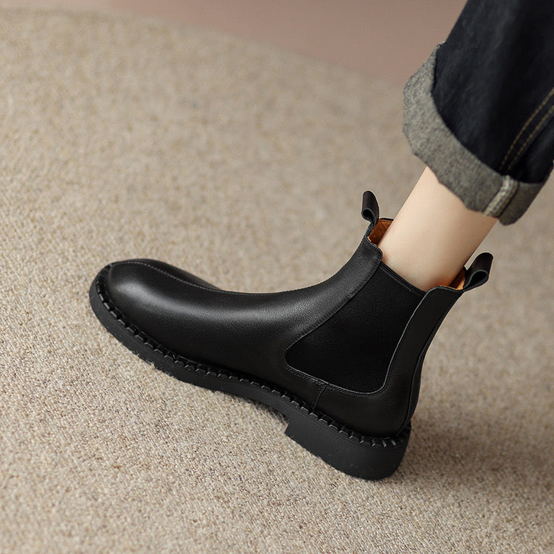 Leather boots | Pure world