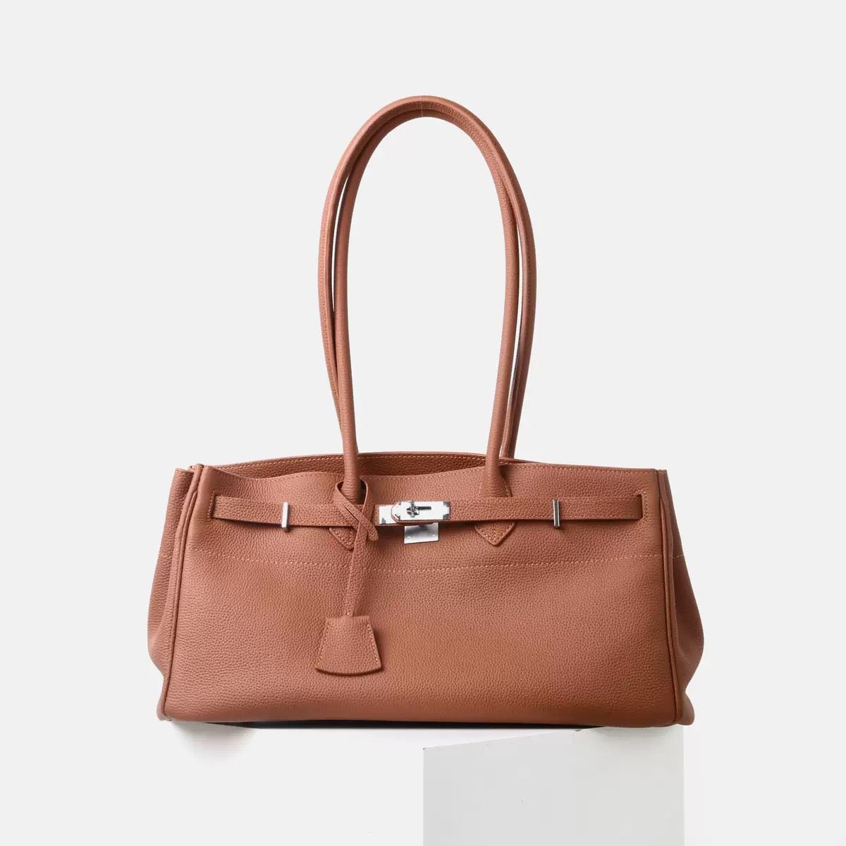 Forever classic 3# | Leather tote for Work |  Full-Grain Leather Bag