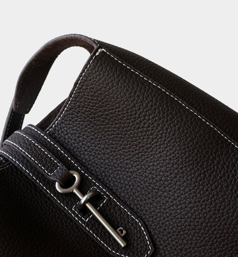 Full-Grain Leather bag | Key Word