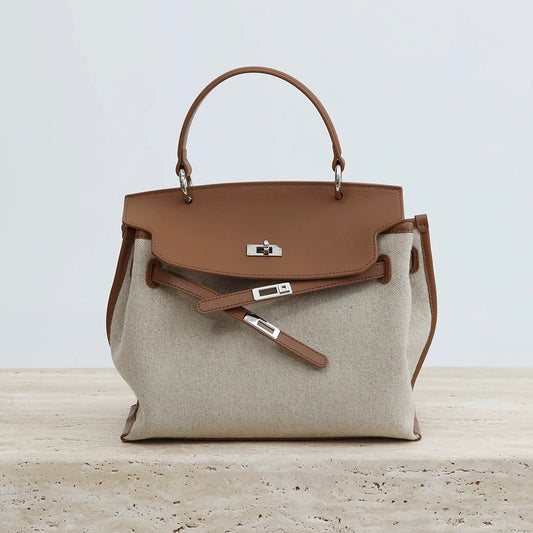 Linen canvas and Cowhide leather | Everyday carry