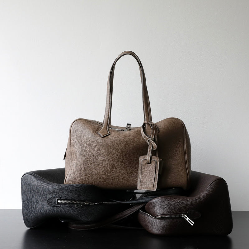 Full-Grain Leather bag | Big world