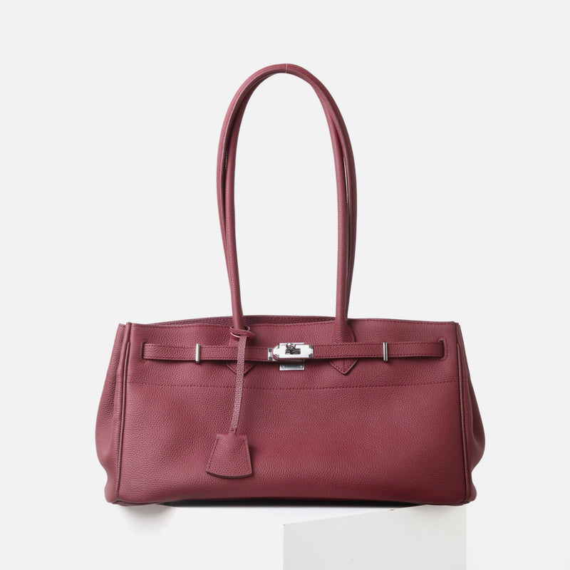 Forever classic 3# | Leather tote for Work |  Full-Grain Leather Bag