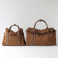 The Sawyer｜Suede bag  | Full-Grain Leather Bag