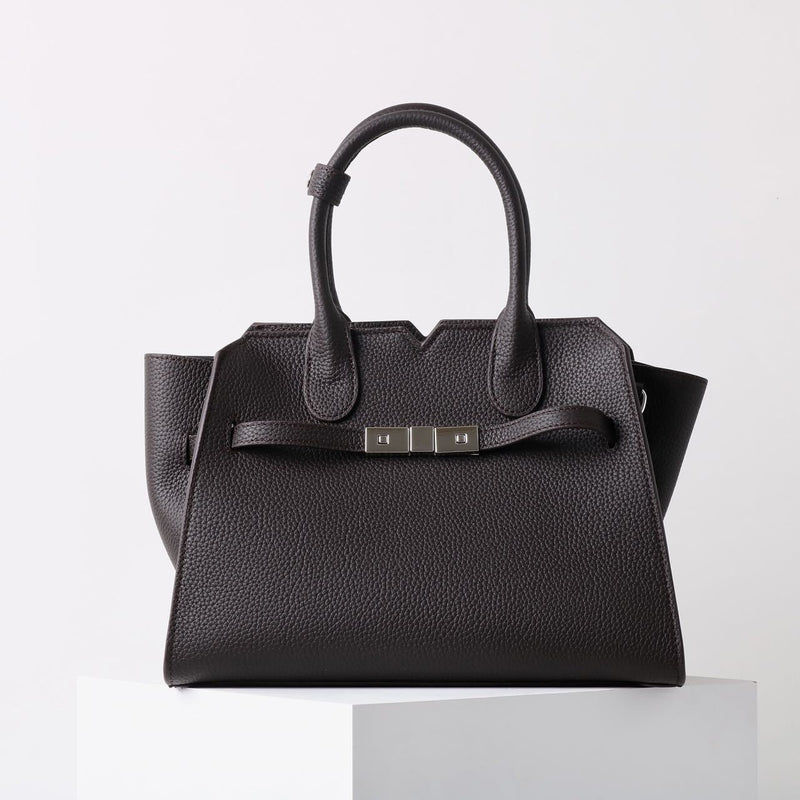 Full-Grain Leather Bag | Pure tea