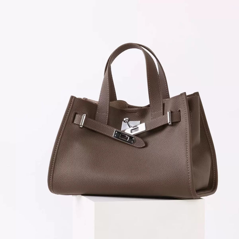 Full-Grain Leather Bag |  Leather tote for Work | Forever classic