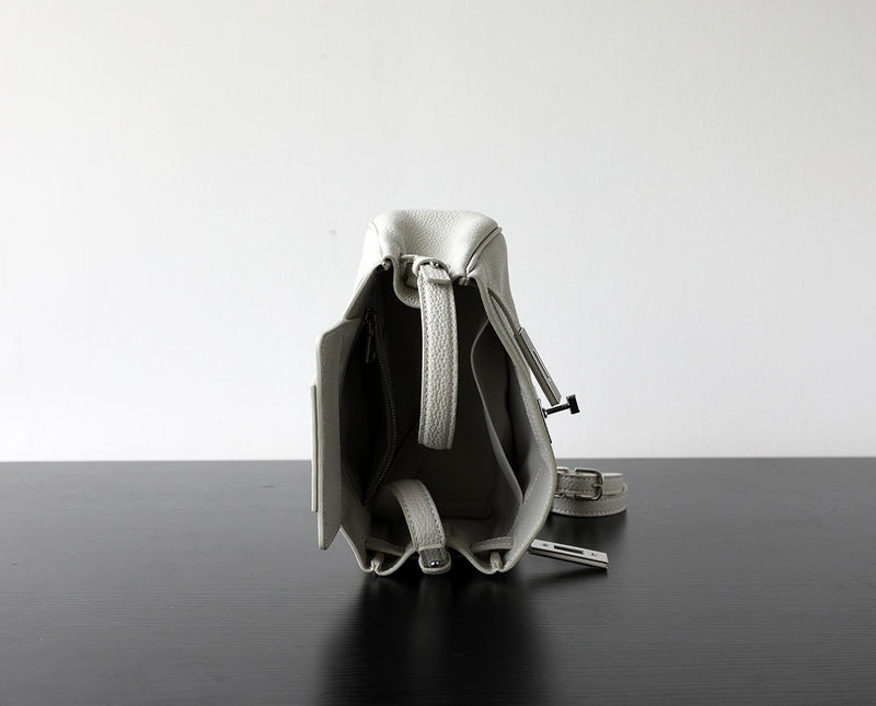 Full-grain Leather Bag | Tea