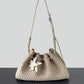 Full-Grain Leather and Satin-Finish Woven Nylon | Hira Air Bag