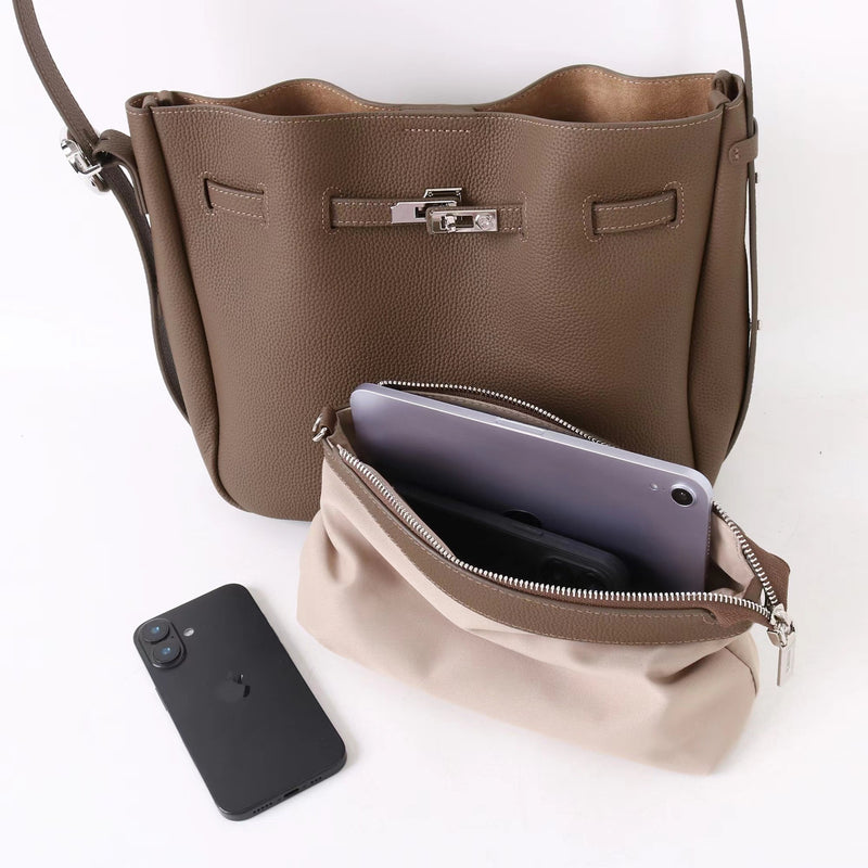 Full-Grain Leather Bag | Follow you