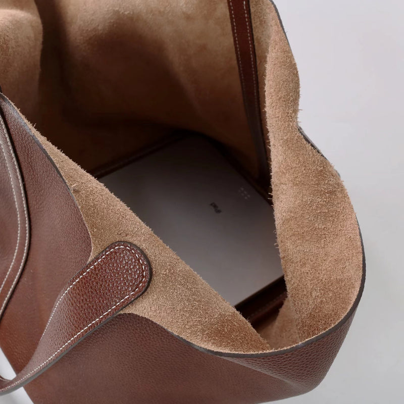 Full-Grain Leather Bucket Bag | Energy